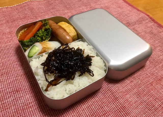 アルミ弁当箱角丸型